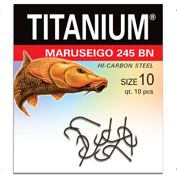 Háček Titanium MARUSEIGO 145BN - 10ks / vel. 10