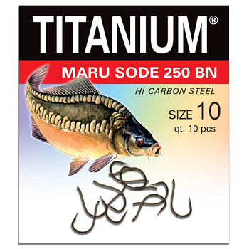 Háček Titanium MARU SODE 250BN - 10ks / vel. 10