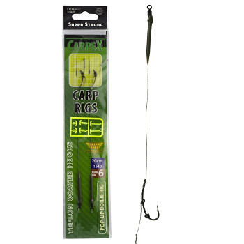 Návazec kaprový Pop-Up Boilie 20cm / 20lbs / vel. háčku 4 - 2ks