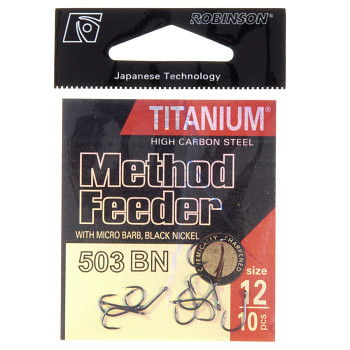 Háček Titanium Method Feeder 503 - 10ks / vel. 8