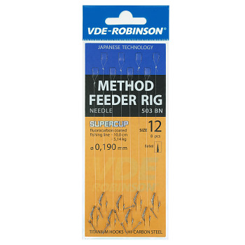 Návazec na vlasci VDE-R s hrotem MF 503BN vel. 12 / prům. 0.190mm - 8ks