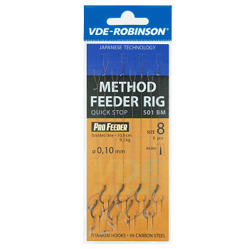 Návazec na pletence VDE-R s Push stop MF 501BM vel. 8 / prům. 0.120mm - 8ks