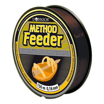 Vlasec Method Feeder 0.200mm / 150m - tmavě hnědý