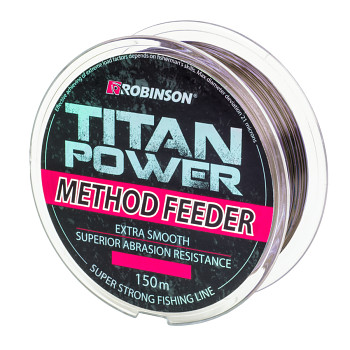 Vlasec Titan Power Method Feeder  0.235mm / 150m - hnědý