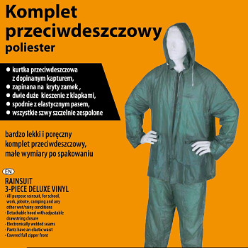 Komplet do deště Good Fish (Blůza + kalhoty) / M