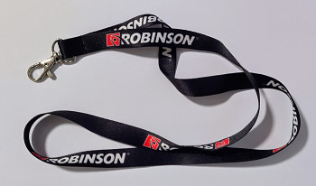 Šňůra na klíče s logem Robinson