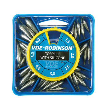 Olivky profi se silikonem VDE-R - sada 150g