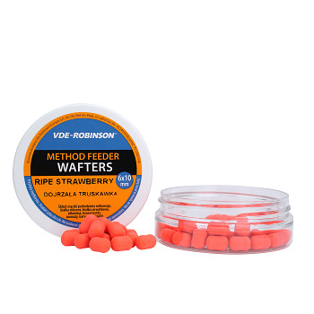 Návnada VDE-R  Wafters 6x10mm / Zralá jahoda - 15g