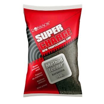 Vnadící směs Robinson Method Feeder Super Charge / Koření - 0,75kg