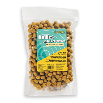 Boilies Carpex 15mm / Ananas / Žluklé máslo NBC - 750g