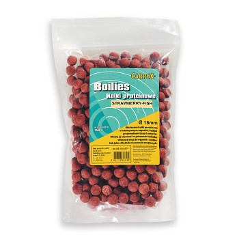 Boilies Carpex 15mm / Jahoda-Ryba - 750g