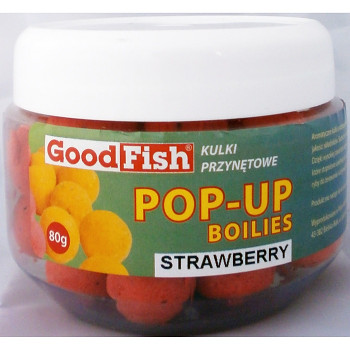 Boilies Pop-up 16mm / Jahoda - 80g