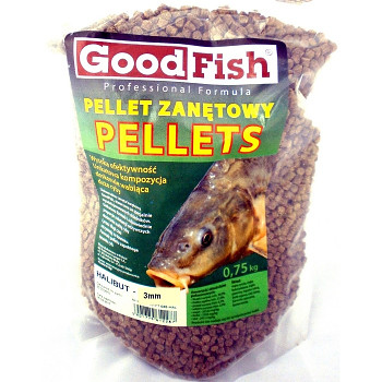 Vnadící Mikropelety GF 2mm / halibut - 750g