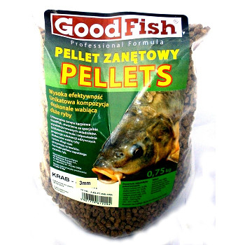 Vnadící Mikropelety GF 3mm / krab - 750g