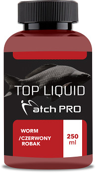 TOP Liquid WORM / CZERWONY ROBAK MatchPro 250ml