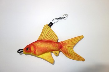 Zlatá rybka - 12.5 cm přívěšek